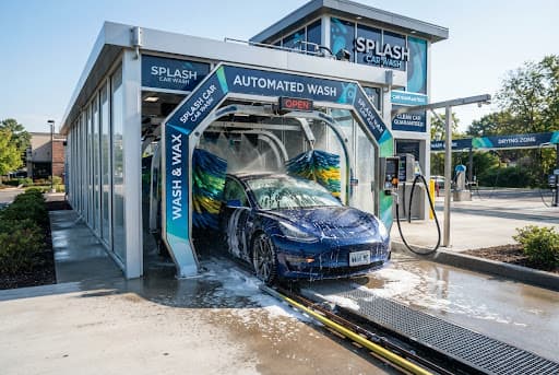 Automated car wash facility